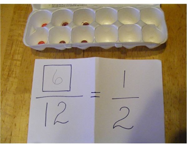 6/12 is the same as 1/2 of a carton