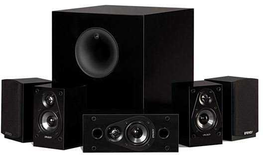 The Energy Take Classic system is very inexpensive, but still provide room-shaking sound