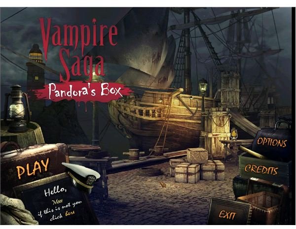 Do You Have The Fangs To Complete Vampire Saga: Pandora's Box And All Of The Hidden Object Games That It Includes?