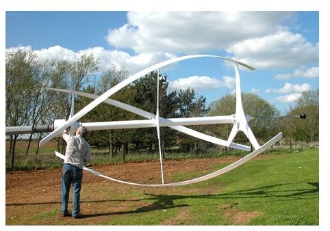 Basics of Quiet Revolution Wind Turbine