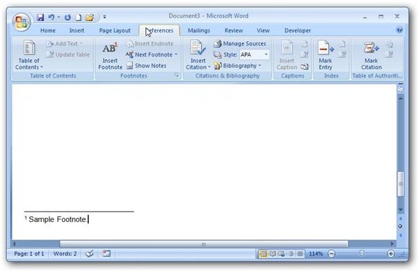 ba convert footnote to endnote word 2010