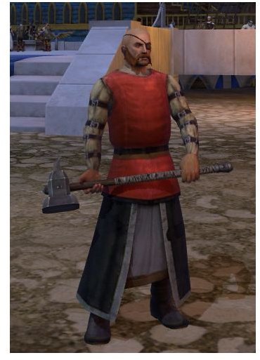 A Warrior Priest in Decimator Gear