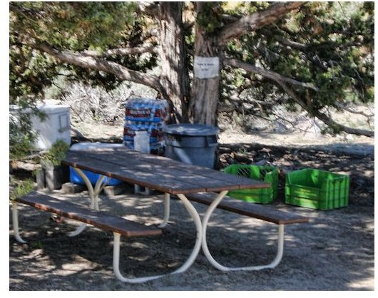 Picnic Table after Topaz Adjust