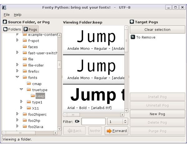 Adding And Removing Font Files In Ubuntu Linux