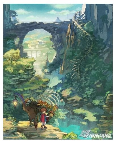 Studio Ghibli’s Illustration of Ni no Kuni