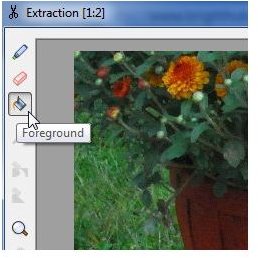 Foreground Tool in PhotoPlus X3