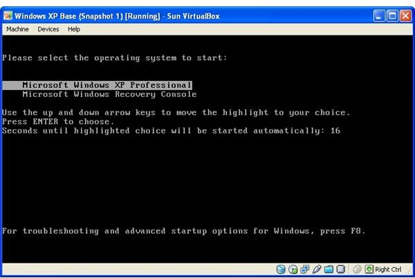 window xp recovery console commands