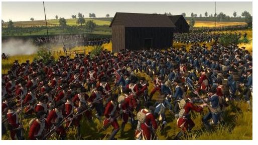 Empire: Total War land battle charge