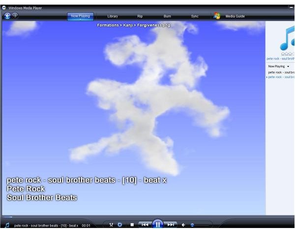 Cool Visualizations for Windows Media Player - From Psychadelic to Karaoke