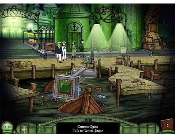 emerald city confidential game walkthrough