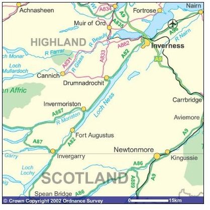 Lochness Map