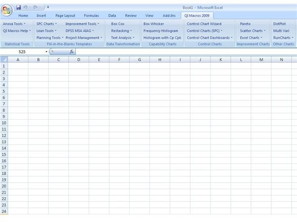 Review of QI Macros Add-in for Excel