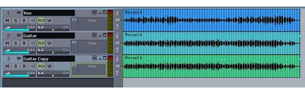 Track Doubling with Sonar