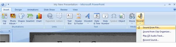 How to Add Music from a File to a Microsoft PowerPoint Presentation
