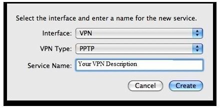 server address for vpn mac