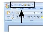 How to Customize the Quick Access Toolbar in Microsoft Word 2007