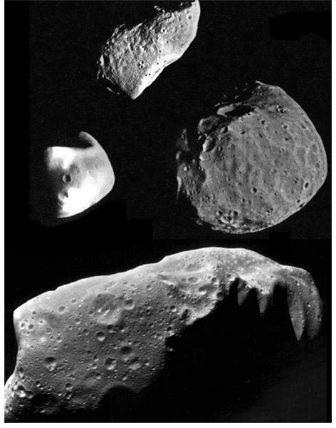 Asteroids, aka minor planets