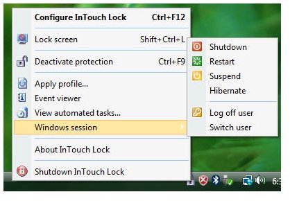 Handy Commands in Using InTouch Lock