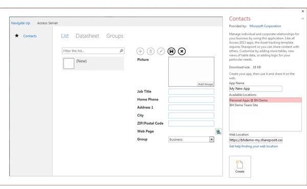 Setting Up Your First Web App with Access 2013: Tutorial