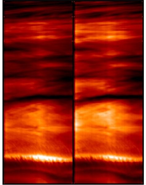 Venusian clouds (infrared)