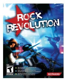 Song List for Rock Revolution by Konami for the Wii, XBOX 360, PS3, and DS