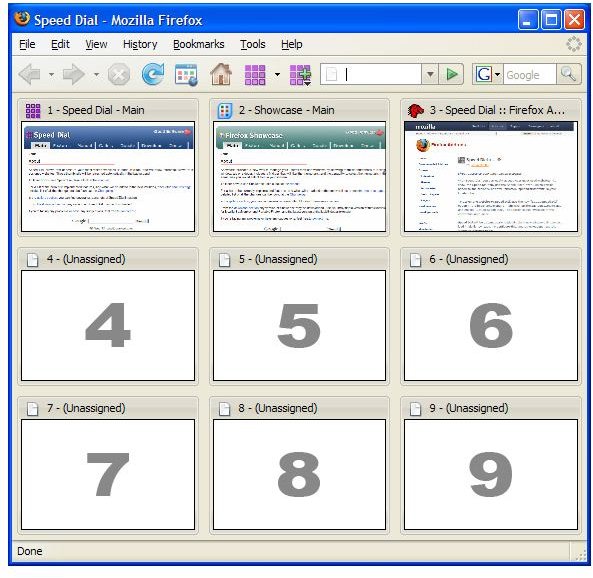 Using Speed Dial Firefox Extension to Run Your Home Office