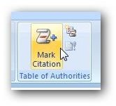 How to Create a Table of Authorities in Microsoft Word 2007