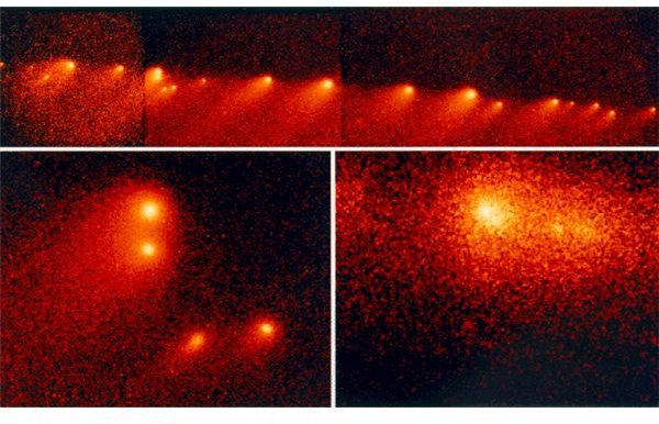 Shoemaker-Levy 9 Comet & Jupiter Collision:  Effect on Solar System