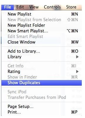 Remove Duplicate iTunes Tracks