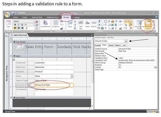 Form Validation Rule