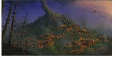 World of Warcraft Cataclysm - Mount Hyjal & World Tree