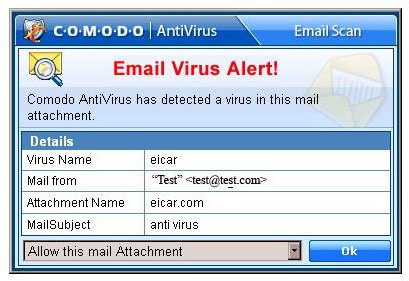 Detecting EICAR Test Virus