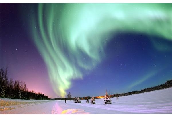 Northern Lights by Senior Airman Joshura Strang