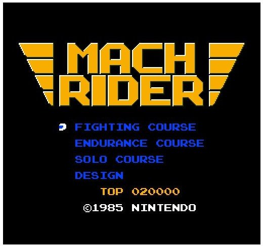 Nintendo Wii Game Reviews: Mach Rider Review