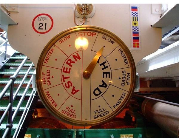 Ships Telegraph for speed control