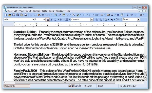 wordperfect x4