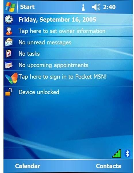 Windows Mobile 2005