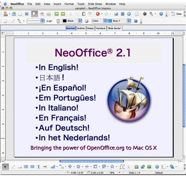 NeoOffice Impress