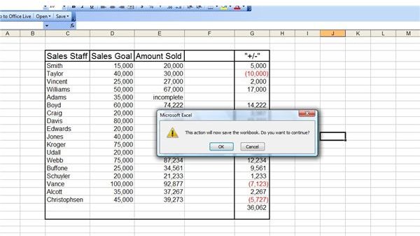 Sharing Workbooks Excel 2003 Save