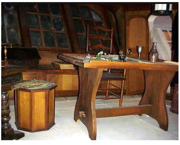 英国帆船设计-船长宿舍