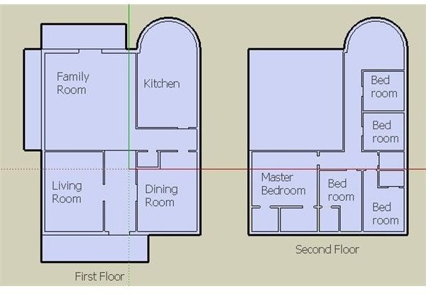 How To Make A Digital Floor Plan With Sketchup - House Design Ideas