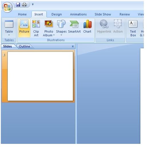 How to Insert a PNG File into PowerPoint 2007 Presentations