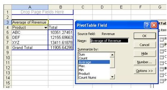 Microsoft Excel Help: Create A Report Showing Count, Min, Max, Average, Etc.
