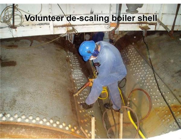 Boiler Shell De-scaling