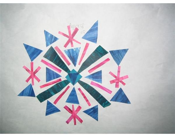 symmetrical snowflake