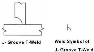 J-groove T-weld
