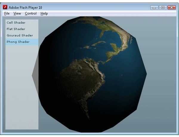 phong c shading 3D Shading Tutorial Programming  Papervision