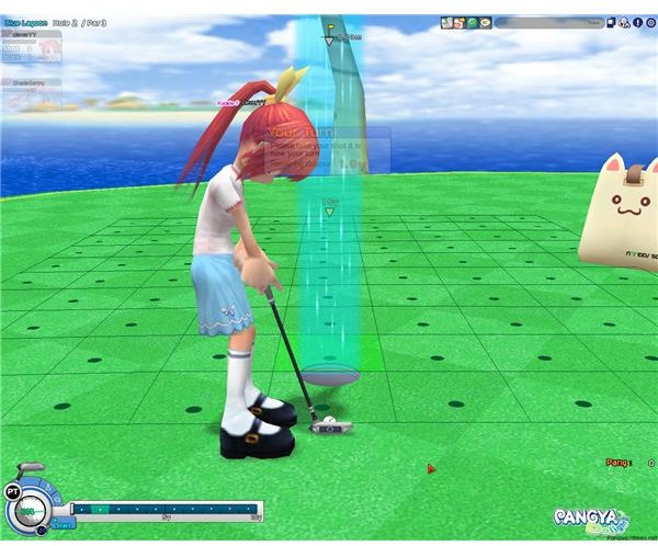 pangya golf online objects