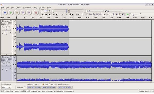 Audacity Software - Top Sound Editors for Linux