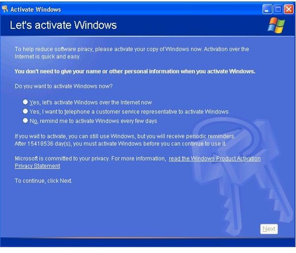 How to Activate Windows XP